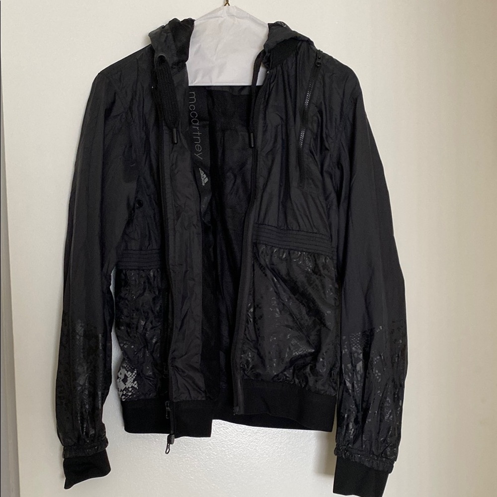 Adidas Black Climastorm Jacket- Stella McCartney
